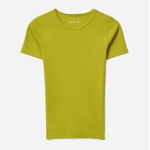 The Pima Micro-Rib Crew Tee